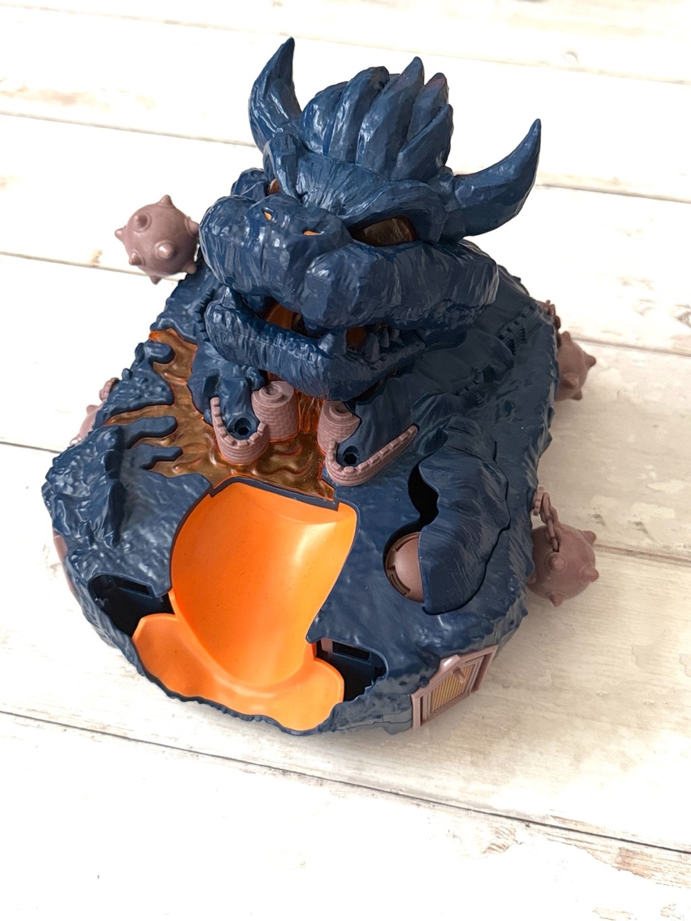 Nintendo Dark Bowser Toy Kids Play Toy Blue Super Mario Brothers